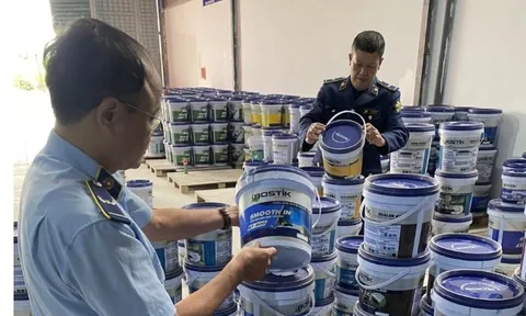 Hà Nội: Phát hiện cơ sở kinh doanh sơn nội thất có dấu hiệu vi phạm sở hữu trí tuệ