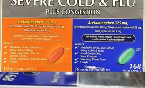 Nghi ngờ nhiễm tạp chất, thuốc cảm lạnh của LNK International Inc bị thu hồi