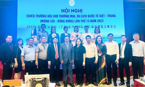 Hội nghị Chiêu thương Hội chợ thương mại, du lịch quốc tế Việt - Trung lần thứ 15 năm 2023.