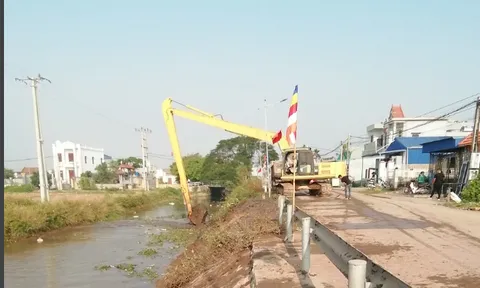 Công ty Khai thác thủy lợi Xuân Thủy: Gấp rút khơi thông nguồn nước tưới tiêu vụ mùa Đông Xuân