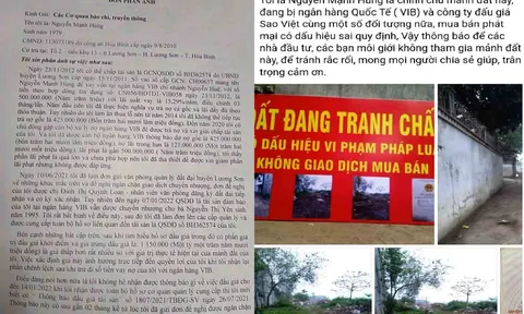 Lương sơn - Hòa Bình: Cần làm rõ dấu hiệu bất thường trong việc phát mãi tài sản đảm bảo tại ngân hàng VIB.