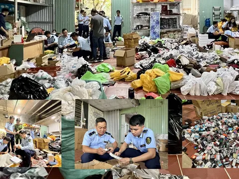 Gia Lai: Bắt quả tang tổng kho hàng hóa giả mạo nhãn hiệu khi đang livestream chốt đơn trên Facebook