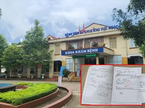 BVĐK KV Ngọc Lặc kê thực phẩm chức năng vào đơn thuốc, vi phạm qui định Bộ y tế.