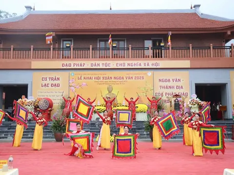 TP Đông Triều tổ chức khai Hội xuân Ngoạ Vân 2025.