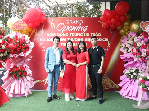 TAKICHI VIỆT NAM: Tưng bừng khai trương Showroom thứ 28 tại Ninh Bình, mở rộng dấu ấn thương hiệu 'Nấm Đông Trùng Hạ Thảo'